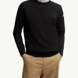 Embroidered Monogram Cotton Jumper