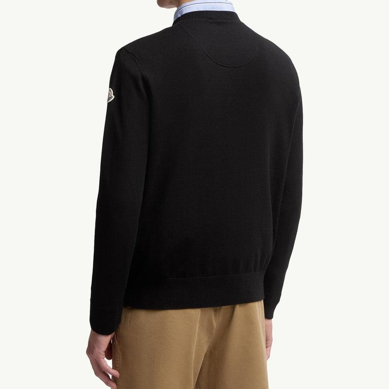 Embroidered Monogram Cotton Jumper