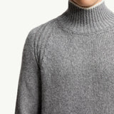 Alpaca & Wool Blend Turtleneck Jumper