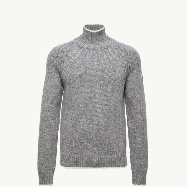 Alpaca & Wool Blend Turtleneck Jumper