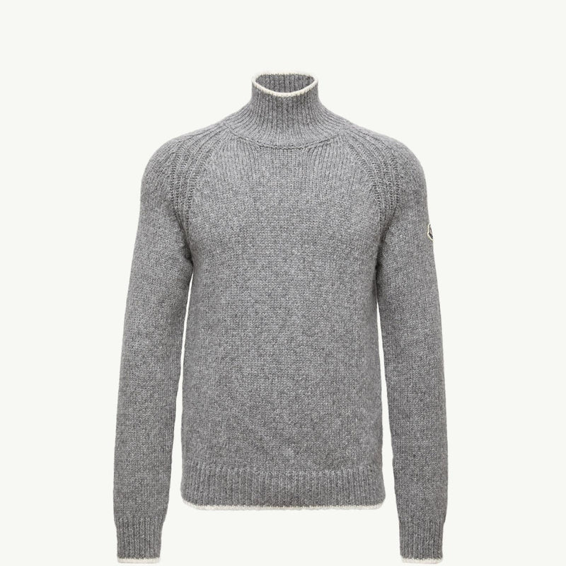 Alpaca & Wool Blend Turtleneck Jumper