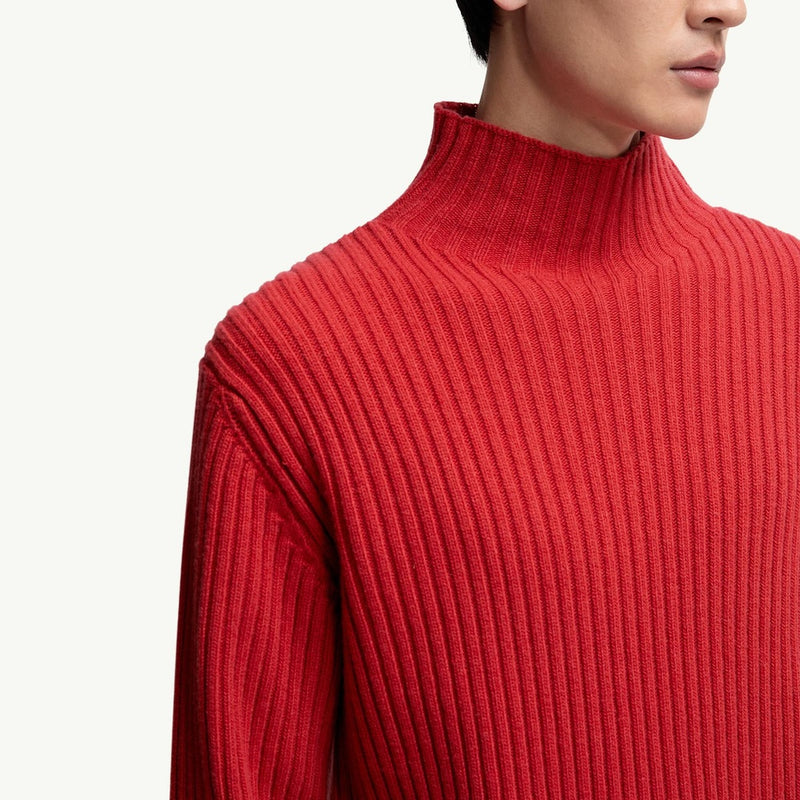 Wool & Cashmere Polo Neck Jumper