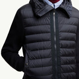 Padded Zip-Up Cardigan