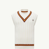 Wool & Cotton V-Neck Gilet