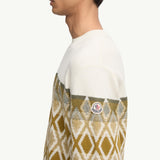 Rhombus Pattern Wool Sweater