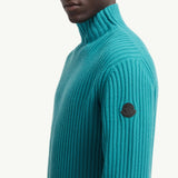 Wool & Cashmere Polo Neck Jumper