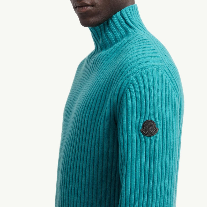 Wool & Cashmere Polo Neck Jumper