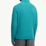 Wool & Cashmere Polo Neck Jumper
