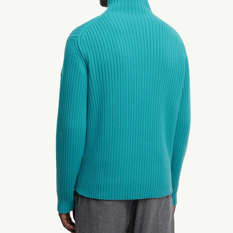 Wool & Cashmere Polo Neck Jumper