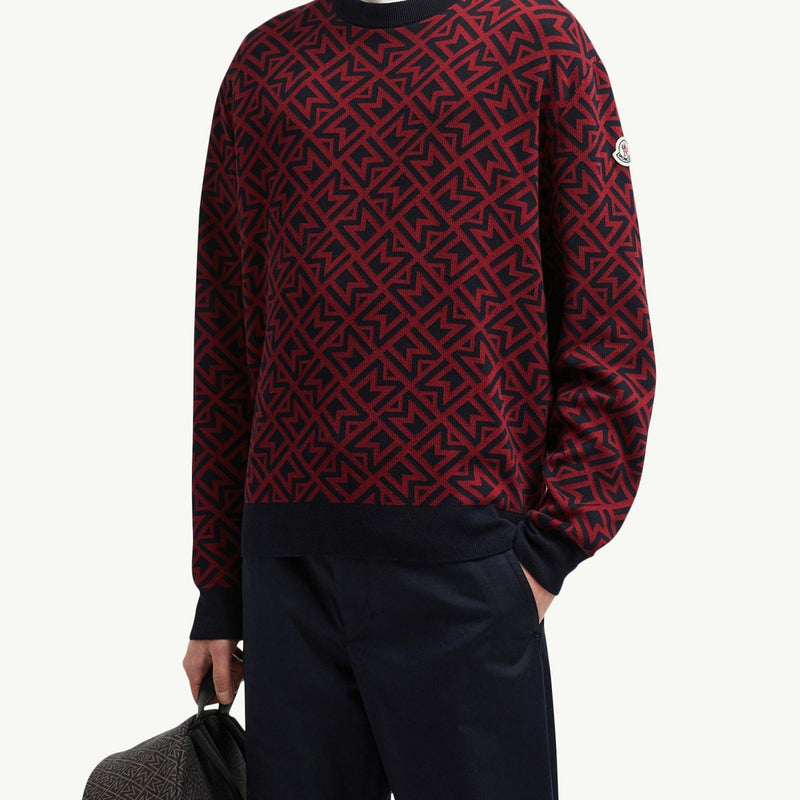 Monogram Cotton Jacquard Jumper