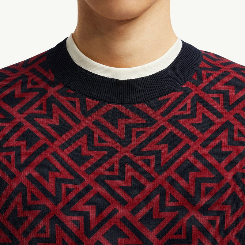Monogram Cotton Jacquard Jumper
