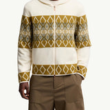 Reversible Wool Zip-Up Hoodie