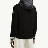 Logo-Quilted Padded Cotton Zip-Up Hoodie