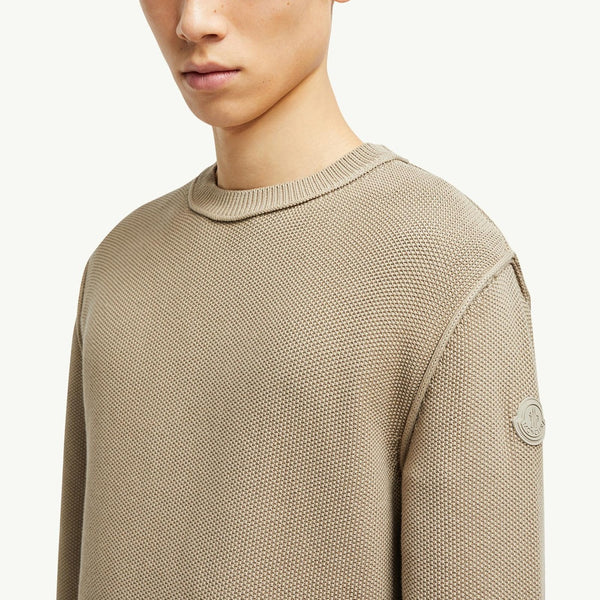 Textured Cotton Jumper