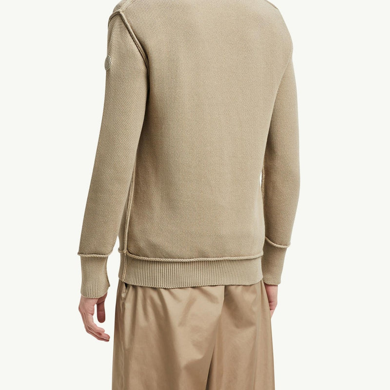 Textured Cotton Jumper