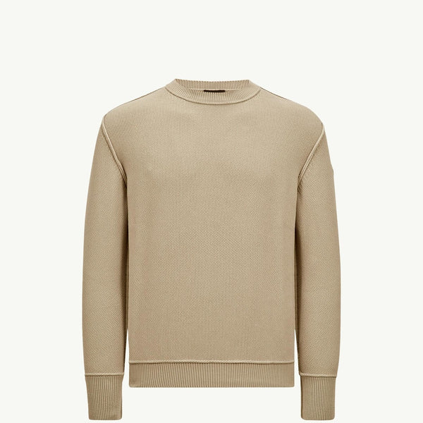 Textured Cotton Jumper