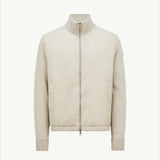 Padded Wool & Cashmere Zip-Up Cardigan