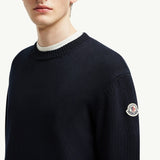 Logo Patch Cotton Jumper