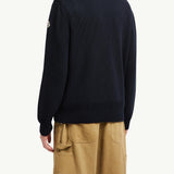 Logo Patch Cotton Jumper