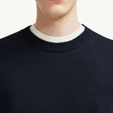 Logo Patch Cotton Jumper