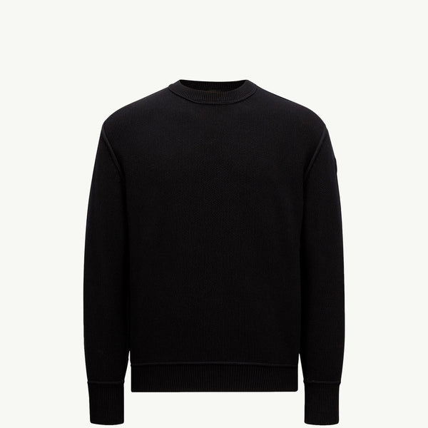 Textured Cotton Jumper