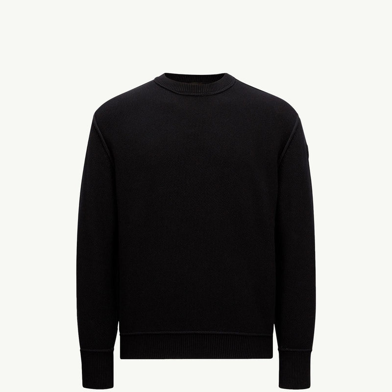 Textured Cotton Jumper