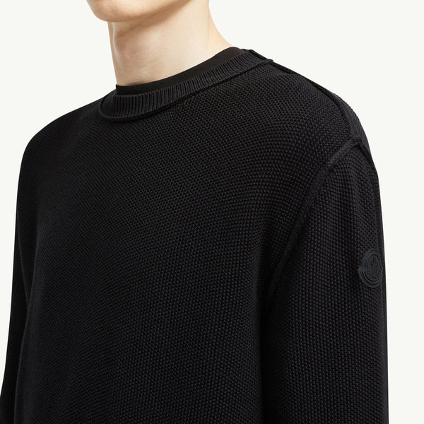 Textured Cotton Jumper