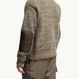 Wool Polo Neck Jumper With Pocket