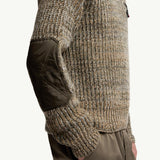 Wool Polo Neck Jumper With Pocket