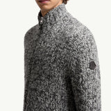 Wool & Alpaca Zip-Up Cardigan