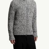 Wool & Alpaca Zip-Up Cardigan