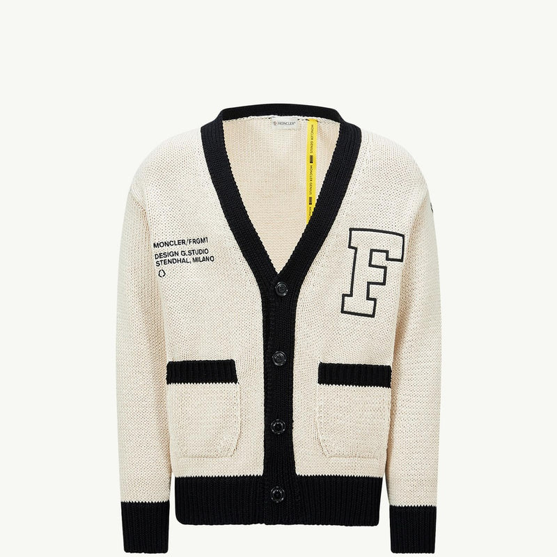 Moncler x FRGMT Embroidered Cotton Cardigan