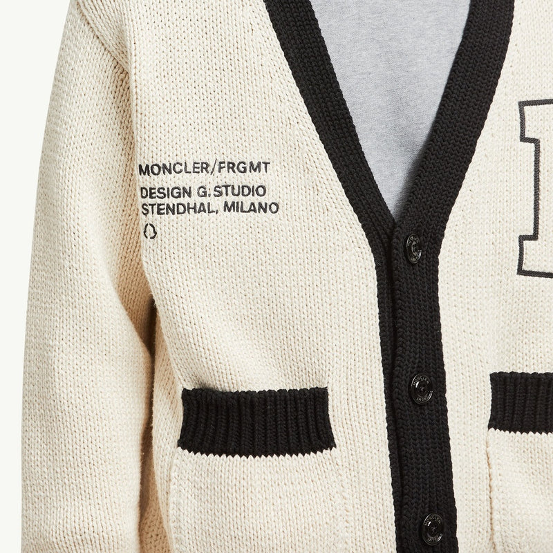 Moncler x FRGMT Embroidered Cotton Cardigan