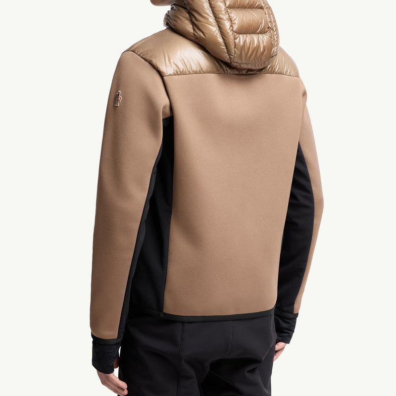 Padded Zip-Up Hoodie