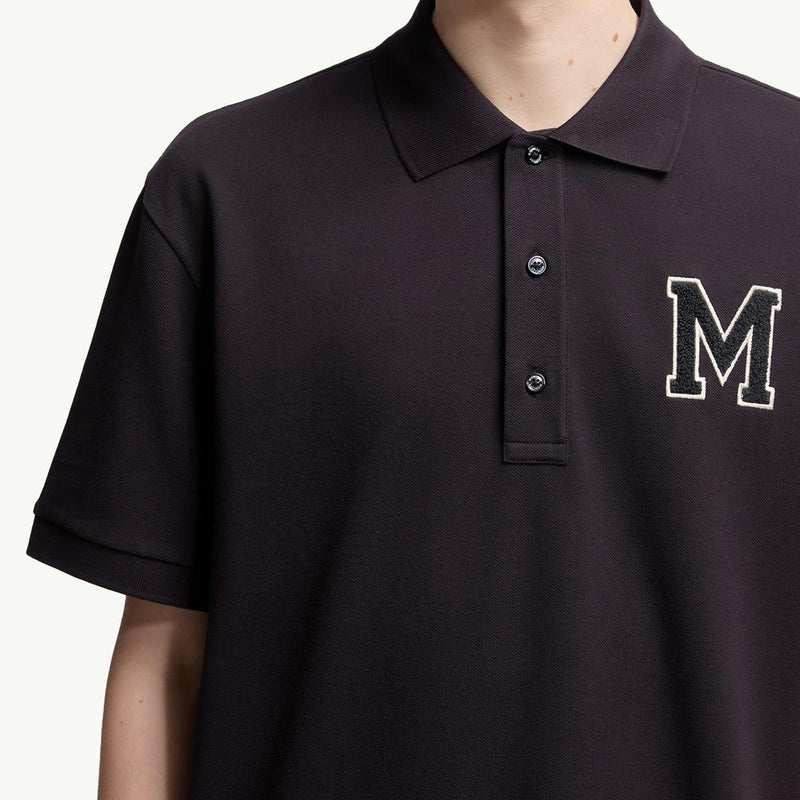 Monogram Cotton Piquet Polo Shirt