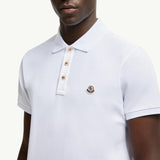 Logo Patch Cotton Polo Shirt