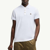 Logo Patch Cotton Polo Shirt