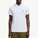 Logo Patch Cotton Polo Shirt