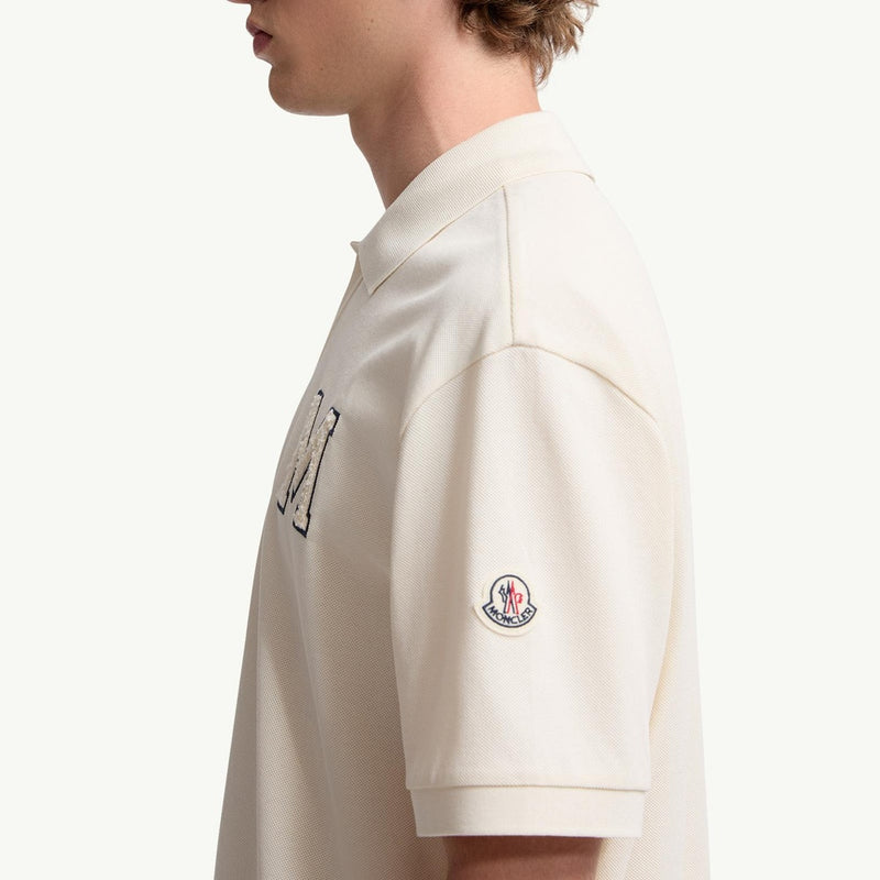 Monogram Cotton Piquet Polo Shirt