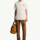 Monogram Cotton Piquet Polo Shirt