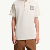 Monogram Cotton Piquet Polo Shirt
