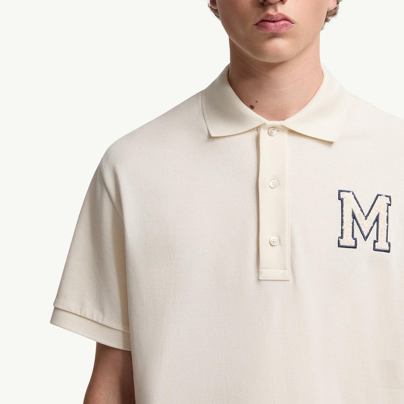 Monogram Cotton Piquet Polo Shirt