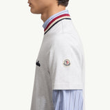 Embroidered Logo Cotton T-Shirt