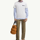 Embroidered Logo Cotton T-Shirt