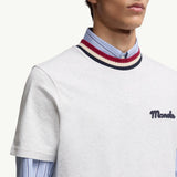 Embroidered Logo Cotton T-Shirt