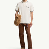 Embroidered Logo Cotton Piquet Polo Shirt