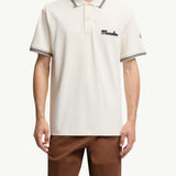Embroidered Logo Cotton Piquet Polo Shirt