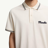 Embroidered Logo Cotton Piquet Polo Shirt