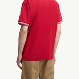 Embroidered Logo Cotton Piquet Polo Shirt