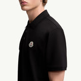 Logo Patch Cotton Piquet Polo Shirt